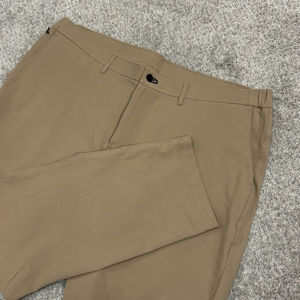 Public Rec Gamechanger Pants Mens 44X30 Brown Performance Zip Pocket Sretch